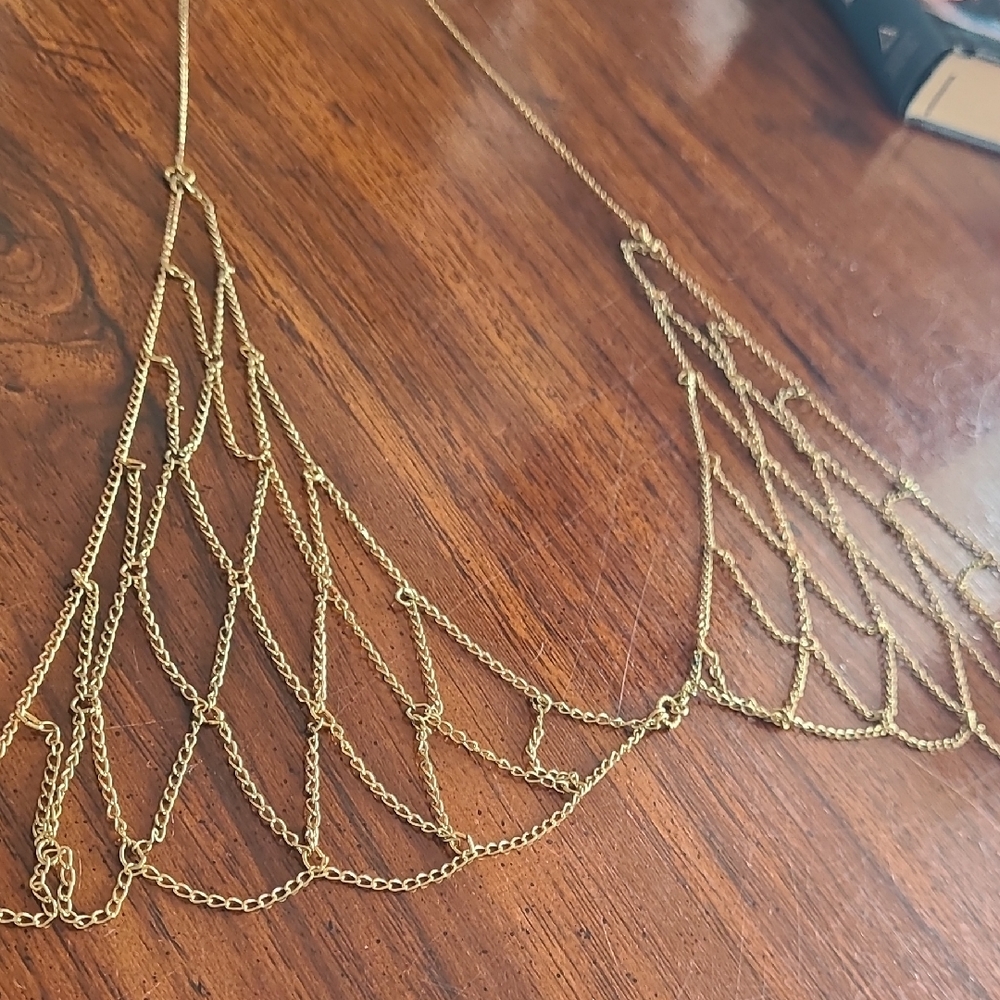 Gold Chain Web Design Top - Picture 3 of 3